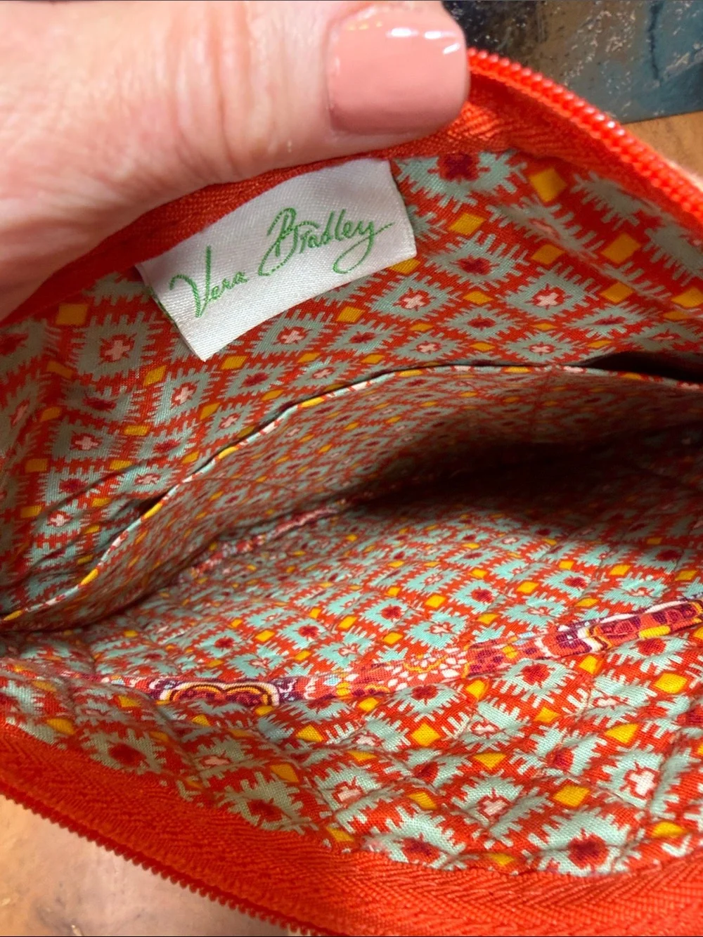 Vera Bradley Retired Paprika 2010’s Boho Mini Hipster Bag (GUC)